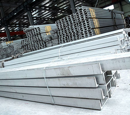Aisi 201 Thép không gỉ U Kênh Phun cát 60x38x4mm