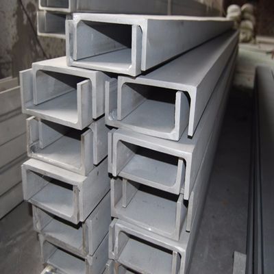 Kích thước theo dõi cửa kênh U bằng thép không gỉ 304 được chải để trang trí