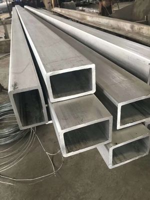 Ống thép không gỉ liền mạch hình chữ nhật 316L 20 * 40 25 * 50 30 * 60 Quảng trường Ba Lan