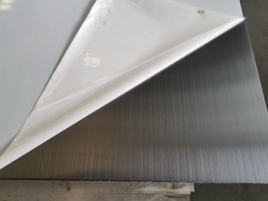 SỐ 4 Thực phẩm cán nguội Lớp 304 316 Tấm thép không gỉ tráng PVC