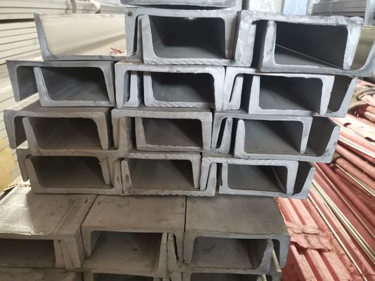 Không đục lỗ bằng thép không gỉ mạ kẽm bằng thép không gỉ U kênh UPN 80 Cấu hình