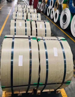 AISI 303 304L Thép không gỉ cuộn cán nguội với màng bảo vệ