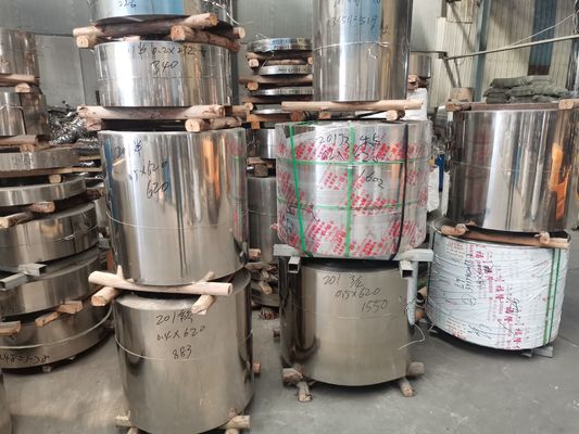 Astm cán nguội 3mm Dải cuộn dây thép không gỉ Bề mặt 2B